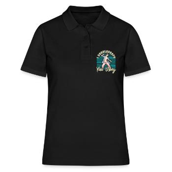 Dance Teacher I Choreograph You Obey Choreographer - Frauen Polo Shirt - Schwarz - Vorne - Ailine (174cm)