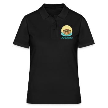 Tiramisu Dessert - Polo Femme - noir - Devant - Ailine (174cm)