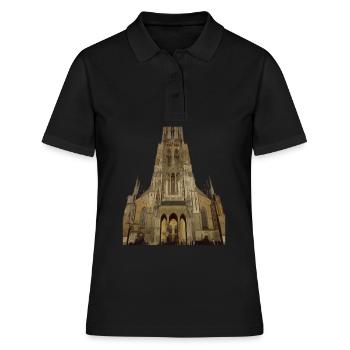 Ulm Minster - Polo Femme - noir - Devant - Ailine (174cm)