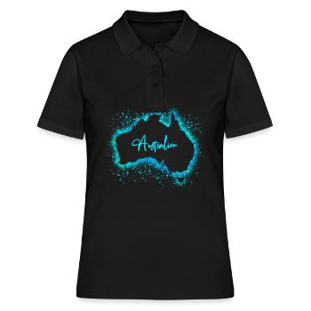 Australie - Polo Femme - noir - Devant - Ailine (174cm)