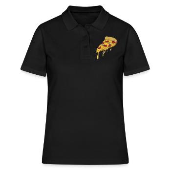 pizza - Polo Femme - noir - Devant - Ailine (174cm)