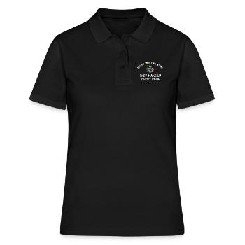 Atome - Polo Femme - noir - Devant - Ailine (174cm)
