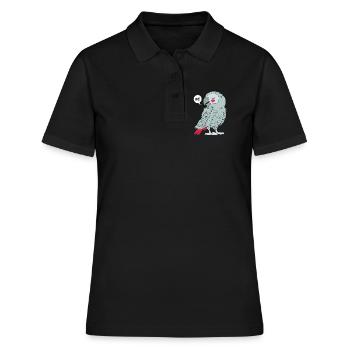 Perroquet gris Perroquet gris - Polo Femme - noir - Devant - Ailine (174cm)