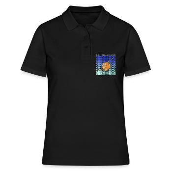Crochet crochet crochet crochet cadeau - Polo Femme - noir - Devant - Ailine (174cm)