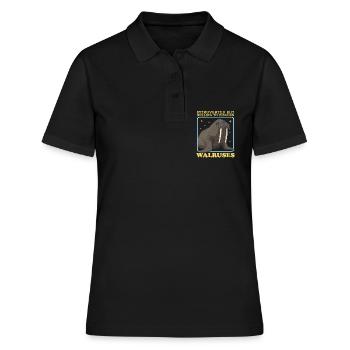 Cadeau de morse Morse - Polo Femme - noir - Devant - Ailine (174cm)