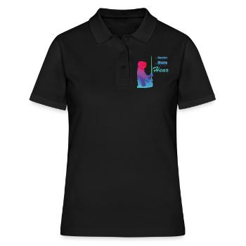 Kendo - Frauen Polo Shirt - Schwarz - Vorne - Ailine (174cm)