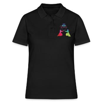 Kendo - Frauen Polo Shirt - Schwarz - Vorne - Ailine (174cm)
