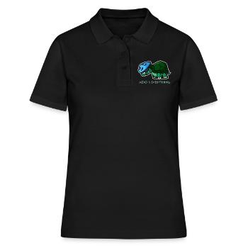 Aero Is Everything - Women's Polo Shirt - black - Front - Ailine (174cm)