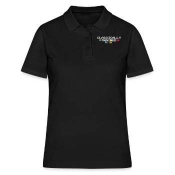 Classic Arcade Gamer Play Video Game Lover Gaming - Women's Polo Shirt - black - Front - Ailine (174cm)