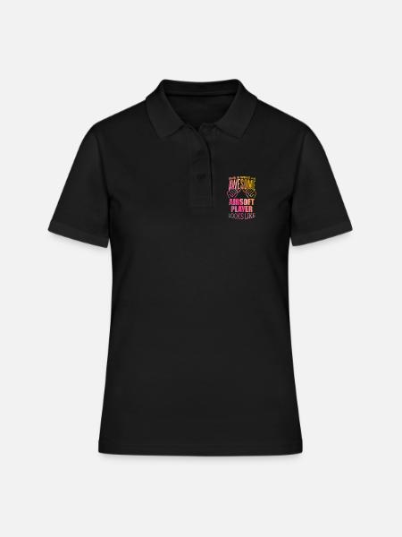 Airsoft Airsoft Airsoft - Polo Femme - noir