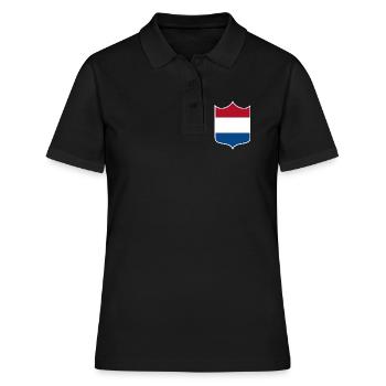Pays-Bas - Polo Femme - noir - Devant - Ailine (174cm)