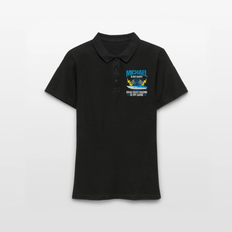 Conception de bateau de traînée pour les conducteurs de bateaux de course Polo Femme