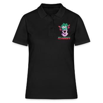 Quel délicieux clown - Polo Femme - noir - Devant - Ailine (174cm)