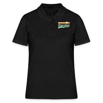 Paresseux - Polo Femme - noir - Devant - Ailine (174cm)