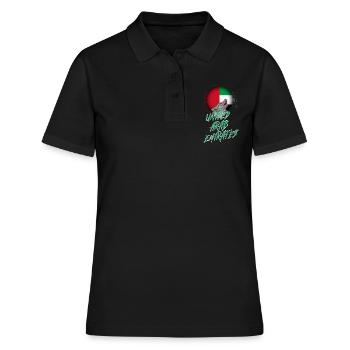 Emirats Arabes Unis - Polo Femme - noir - Devant - Ailine (174cm)