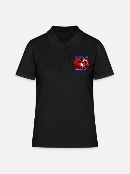 Corée du Nord - Polo Femme - noir