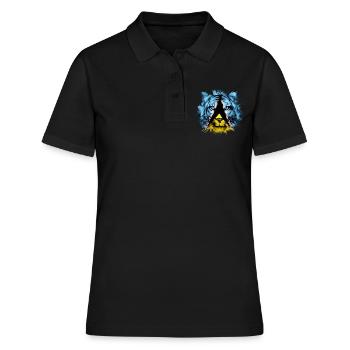 Saint Lucia - Women's Polo Shirt - black - Front - Ailine (174cm)