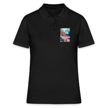 CHADADAN - Polo Femme - noir - Devant - Ailine (174cm)