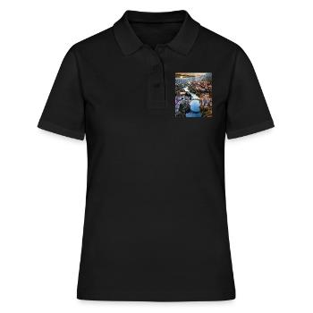 Mostar, Bosnie-Herzégovine, Europe - Polo Femme - noir - Devant - Ailine (174cm)