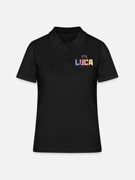 Luca - Polo Femme - noir