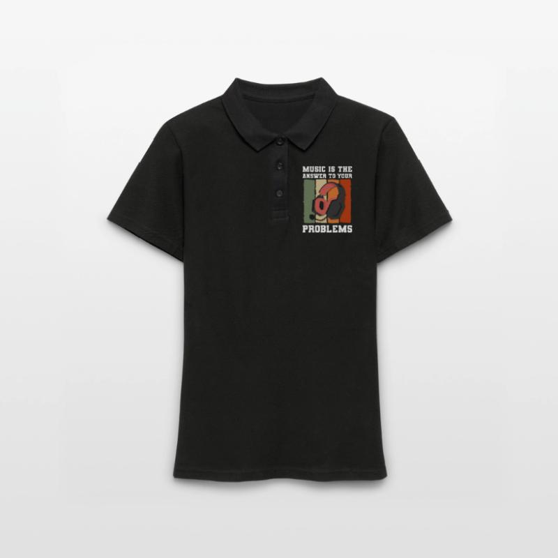 Problem Not my problem I don't care Women's Polo Shirt