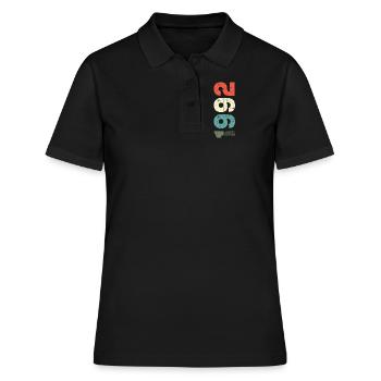 Seit 1992 Jahr 1992 Retro 1992 Jahrgang 1992 - Frauen Polo Shirt - Schwarz - Vorne - Ailine (174cm)