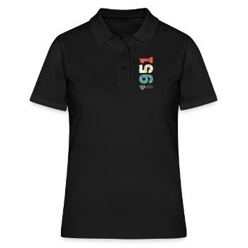 Since 1951 Year 1951 Retro 1951 Vintage 1951 - Women's Polo Shirt - black - Front - Ailine (174cm)