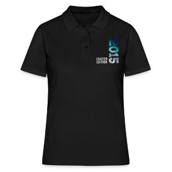 Édition limitée Février 2015 Légendaire depuis - Polo Femme - noir - Devant - Ailine (174cm)