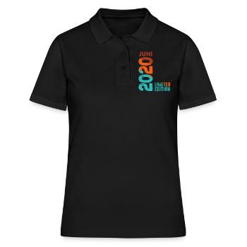 Edition limitée juin 2020 Légendaire depuis juin 2020 - Polo Femme - noir - Devant - Ailine (174cm)