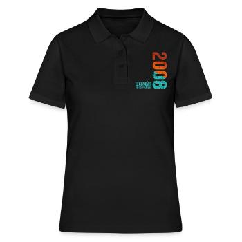 September 2008 Legendary since - Women's Polo Shirt - black - Front - Ailine (174cm)