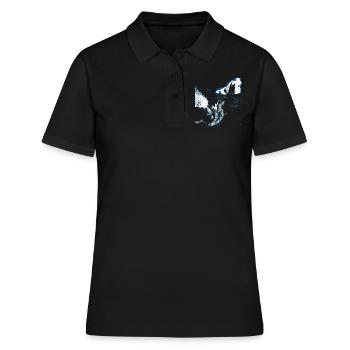 L'appel de la sirène - Polo Femme - noir - Devant - Ailine (174cm)