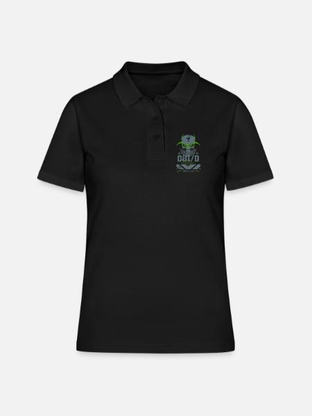Underground Skull - Polo Femme - noir