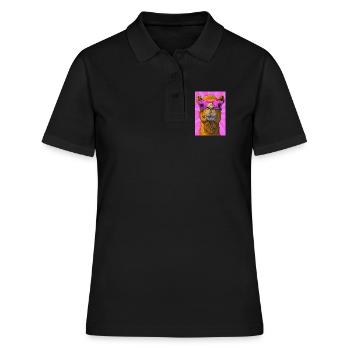chameau - Polo Femme - noir - Devant - Ailine (174cm)
