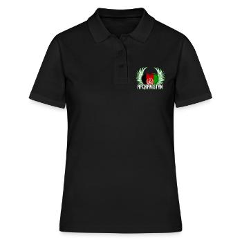 Afghanistan - Polo Femme - noir - Devant - Ailine (174cm)