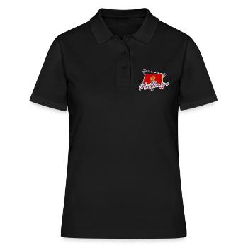 Montenegro - Frauen Polo Shirt - Schwarz - Vorne - Ailine (174cm)