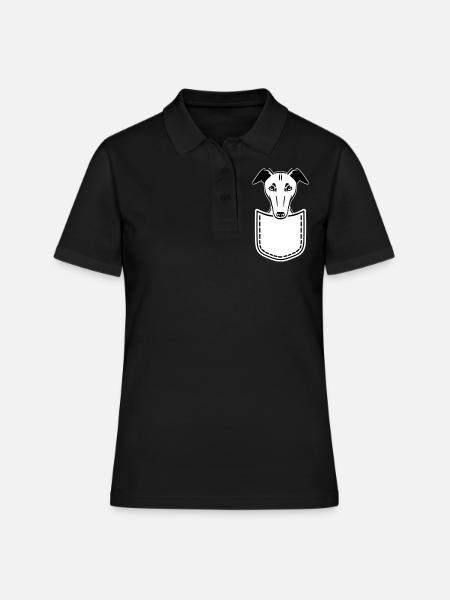 Whippet - Polo Femme - noir