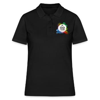 Sables d’Or 2024 Coloré - Polo Femme - noir - Devant - Ailine (174cm)