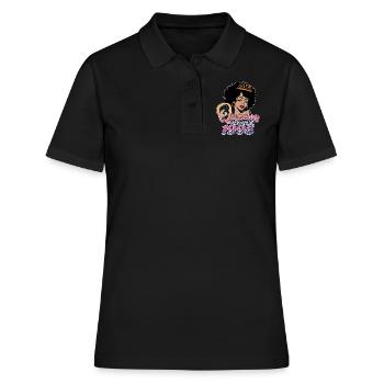 Queens Are Born in 1995 - 27. Geburtstag für Frauen - Frauen Polo Shirt - Schwarz - Vorne - Ailine (174cm)