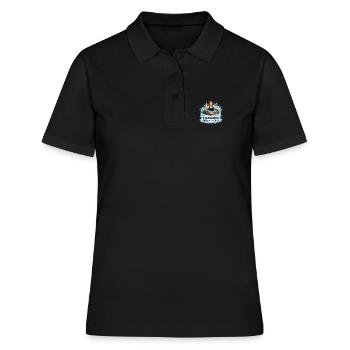 Eisbad Verändert Dich - Women's Polo Shirt - black - Front - Ailine (174cm)