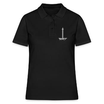 Jakarta, Indonésie Tourisme de la capitale Indonésie - Polo Femme - noir - Devant - Ailine (174cm)