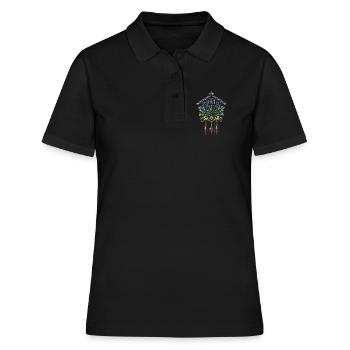 coucou - Polo Femme - noir - Devant - Ailine (174cm)