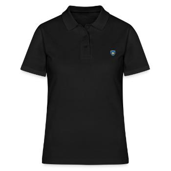 Armoiries du Kosovo Drapeau kosovar Kosovare - Polo Femme - noir - Devant - Ailine (174cm)