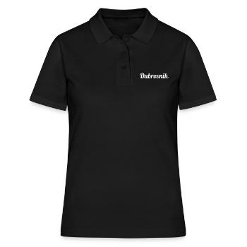 Dubrovnik Croatie Croates Croates - Polo Femme - noir - Devant - Ailine (174cm)