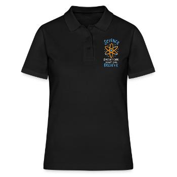 Science Science - Polo Femme - noir - Devant - Ailine (174cm)