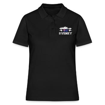 Sydney - Polo Femme - noir - Devant - Ailine (174cm)
