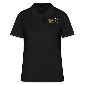 Bees bees - Women's Polo Shirt - black - Front - Ailine (174cm)