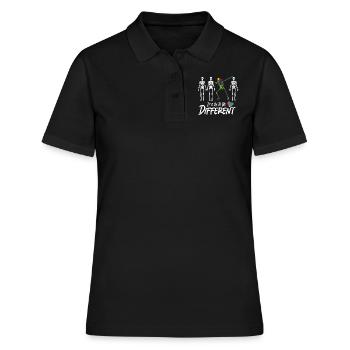 Autismus Bewusstsein - Frauen Polo Shirt - Schwarz - Vorne - Ailine (174cm)