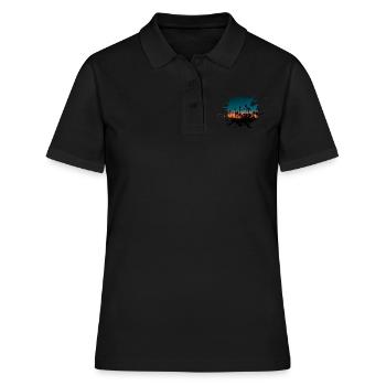 Ville - Polo Femme - noir - Devant - Ailine (174cm)