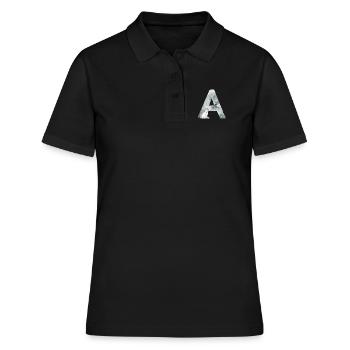 A – caractère décoratif – hiver - Polo Femme - noir - Devant - Ailine (174cm)
