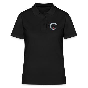 C – caractère décoratif – hiver - Polo Femme - noir - Devant - Ailine (174cm)